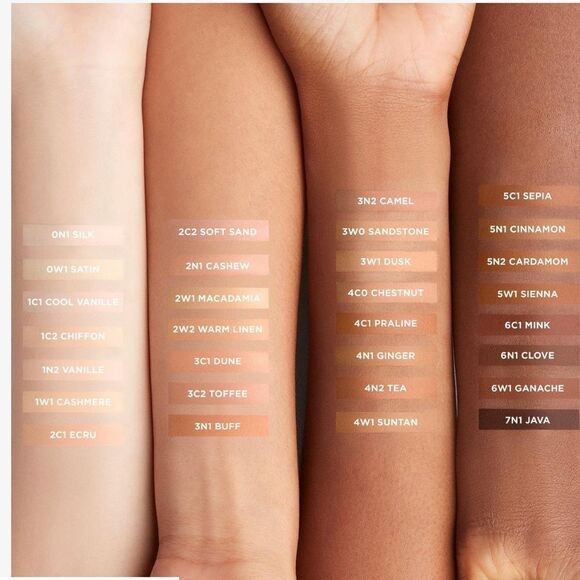 🆕Laura Mercier 4W1 Suntan Real Flawless Weightless Perfecting Foundation New - Picture 8 of 16